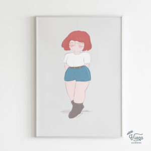 Ilustración Pelirroja