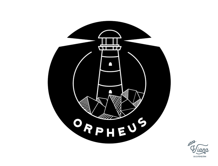 Logotipo Orpheus Negativo