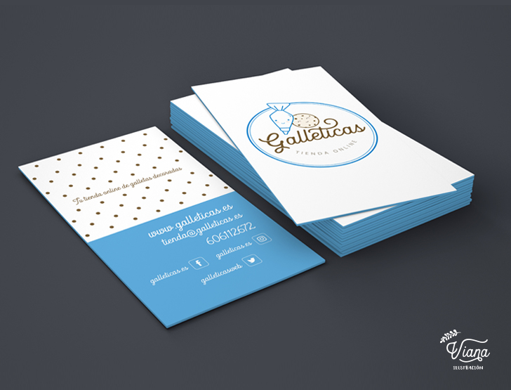 Tarjetas de Visita Galleticas