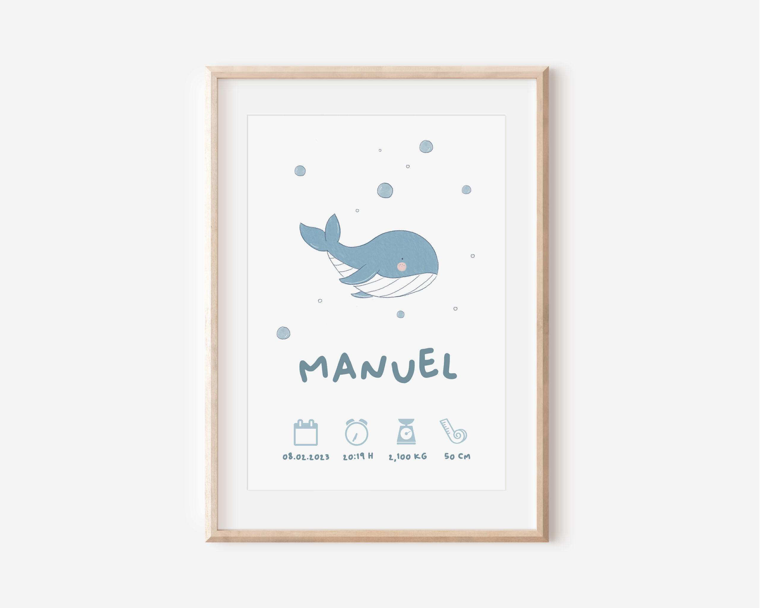 Lámina de Nacimiento Ballena Lámina de Nacimiento Ballena