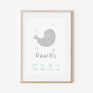 Lámina Nacimiento Foca