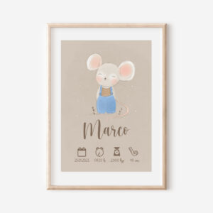 Lámina de nacimiento Ratoncito